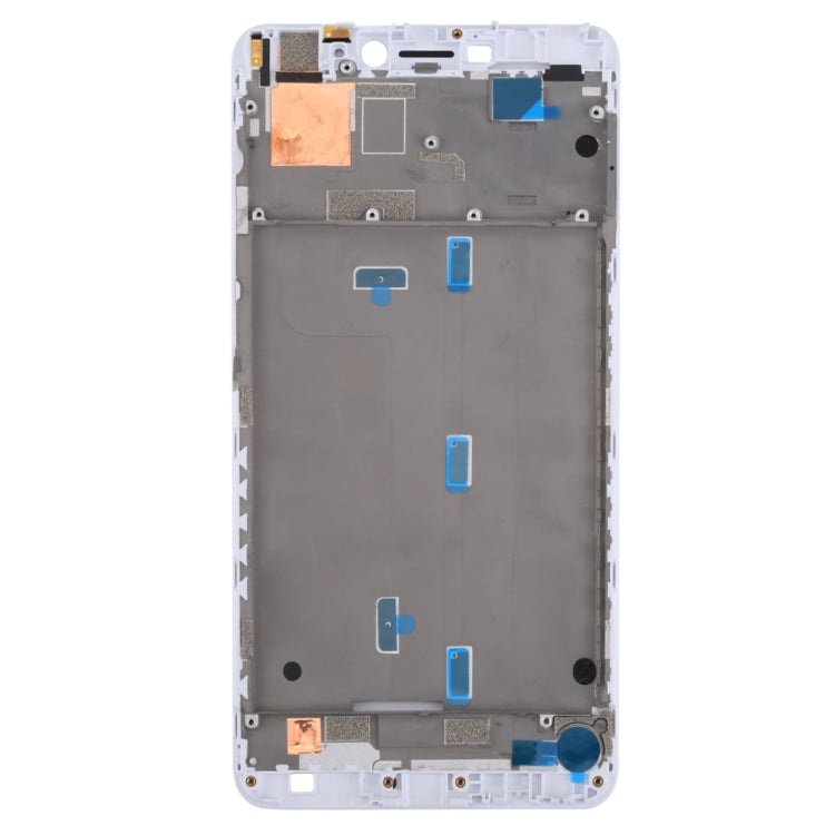 For Xiaomi Mi Max 2 Front Housing LCD Frame Bezel(White) - Frame Bezel Plate by PMC Jewellery | Online Shopping South Africa | PMC Jewellery