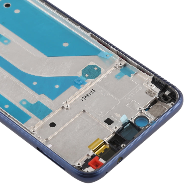 Middle Frame Bezel Plate with Side Keys for Huawei Honor 8 Lite(Blue) - Full Housing Cover by PMC Jewellery | Online Shopping South Africa | PMC Jewellery