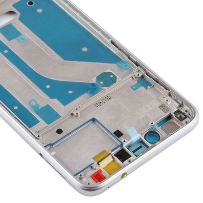 Middle Frame Bezel Plate with Side Keys for Huawei Honor 8 Lite(White) - Full Housing Cover by PMC Jewellery | Online Shopping South Africa | PMC Jewellery