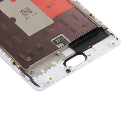 For OnePlus 3T Digitizer Full Assembly with Frame OEM LCD Screen (White) - LCD Screen by PMC Jewellery | Online Shopping South Africa | PMC Jewellery