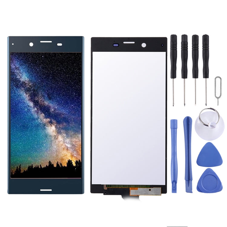 Original LCD Screen + Original Touch Panel for Sony Xperia XZ(Dark Blue) - free shipping - PMC TechLife - Order now!