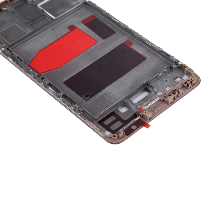 For Huawei Mate 9 Front Housing LCD Frame Bezel Plate(Mocha Gold) - Full Housing Cover by PMC TechLife | Online Shopping South Africa | PMC TechLife