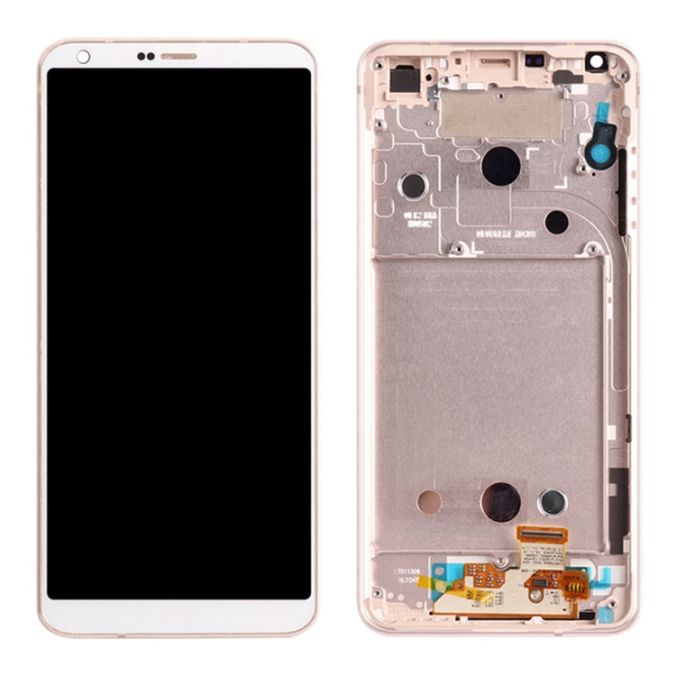 Original LCD Screen for for LG G6 / H870 / H870DS / H872 / LS993 / VS998 / US997 Digitizer Full Assembly with Frame7(Gold) - For LG by PMC Jewellery | Online Shopping South Africa | PMC Jewellery