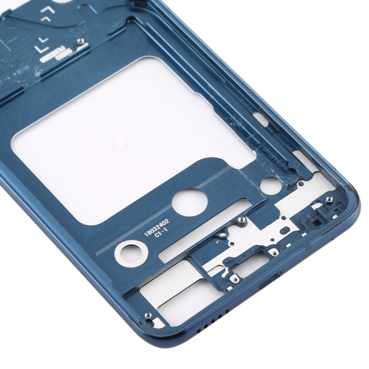 Front Housing LCD Frame Bezel Plate for LG V35 ThinQ (Blue) - For LG by PMC Jewellery | Online Shopping South Africa | PMC Jewellery