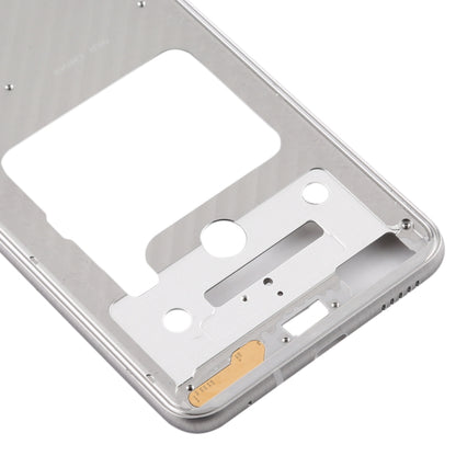 Front Housing LCD Frame Bezel Plate for LG V35 ThinQ (Silver) - For LG by PMC Jewellery | Online Shopping South Africa | PMC Jewellery