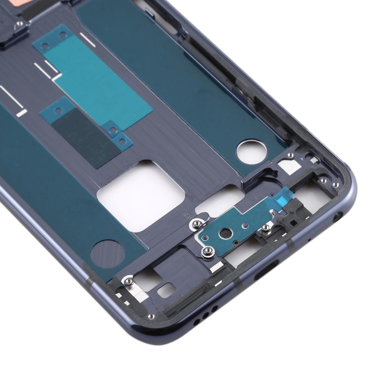 Front Housing LCD Frame Bezel Plate for LG Q70 (Black) - For LG by PMC TechLife | Online Shopping South Africa | PMC TechLife