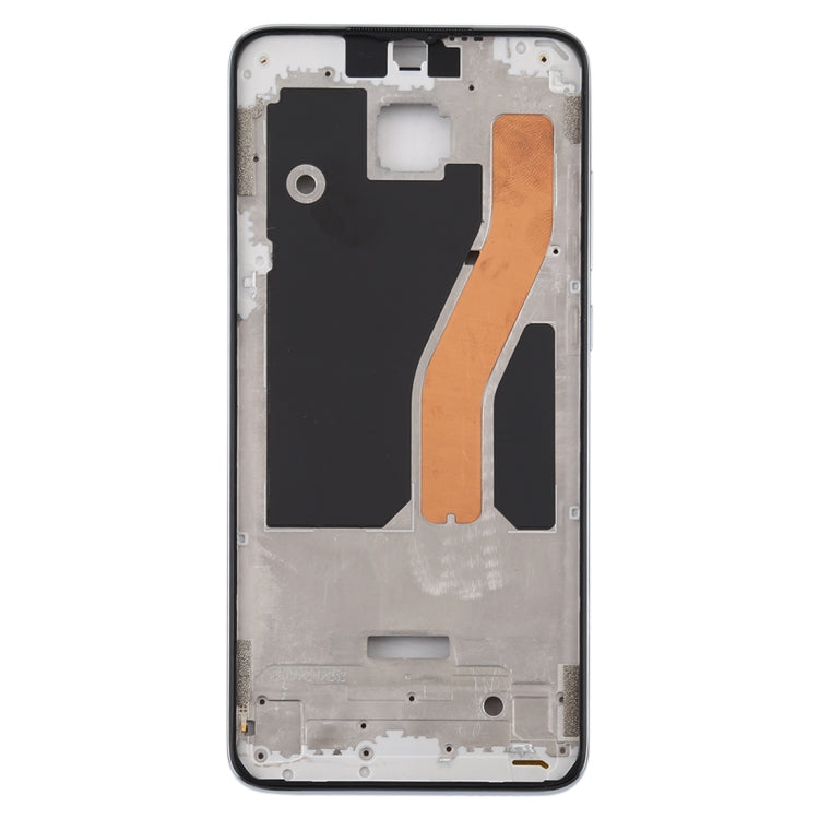 Front Housing LCD Frame Bezel Plate for Xiaomi Redmi Note 8 Pro (Double SIM Version)(White) - Frame Bezel Plate by PMC TechLife | Online Shopping South Africa | PMC TechLife