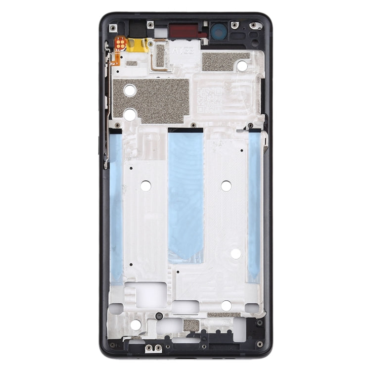 Front Housing LCD Frame Bezel Plate for Nokia 7 TA-1041 (Black) - Full Housing Cover by PMC Jewellery | Online Shopping South Africa | PMC Jewellery