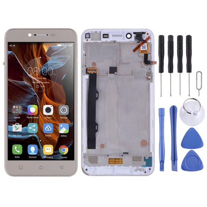 OEM LCD Screen for Lenovo Vibe K5 Plus A6020A46 A6020l36 A6020l37 Digitizer Full Assembly with Frame (Gold) - LCD Screen by PMC Jewellery | Online Shopping South Africa | PMC Jewellery