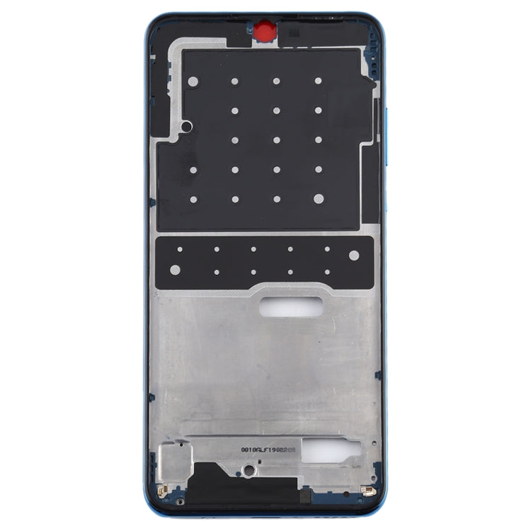 Middle Frame Bezel Plate with Side Keys for Huawei Nova 4e(Blue) - Full Housing Cover by PMC Jewellery | Online Shopping South Africa | PMC Jewellery