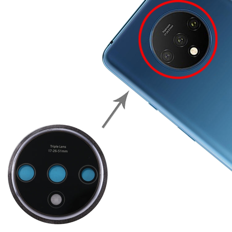 For OnePlus 7T Original Camera Lens Cover (Silver) - Camera Series by PMC TechLife | Online Shopping South Africa | PMC TechLife