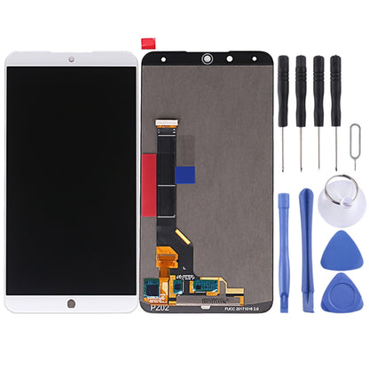 Original LCD Screen for Meizu 15 Plus with Digitizer Full Assembly(White) - LCD Screen by PMC Jewellery | Online Shopping South Africa | PMC Jewellery