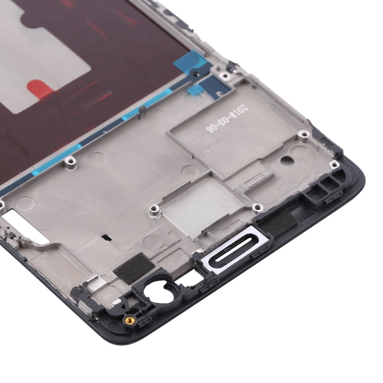 For OnePlus 3 / 3T / A3003 / A3000 / A3100 Front Housing LCD Frame Bezel Plate (Black) - Frame Bezel Plate by PMC Jewellery | Online Shopping South Africa | PMC Jewellery