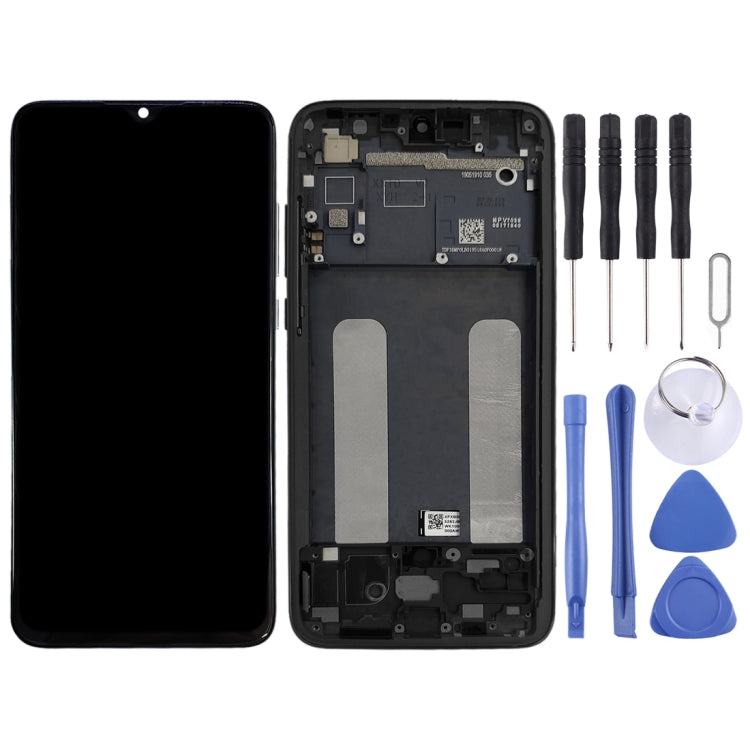 Original LCD Screen for Xiaomi Mi CC9 Digitizer Full Assembly with Frame(Black) - LCD Screen by PMC Jewellery | Online Shopping South Africa | PMC Jewellery