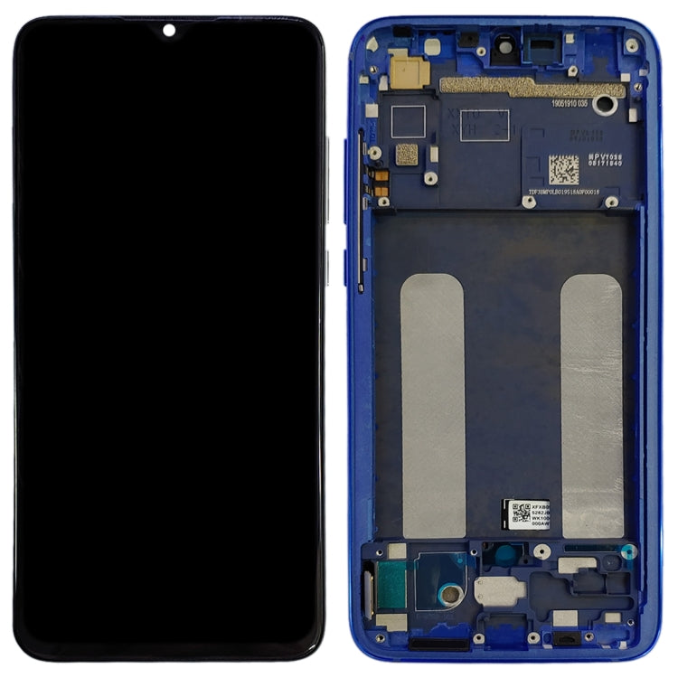 Original LCD Screen for Xiaomi Mi CC9 Digitizer Full Assembly with Frame(Blue) - LCD Screen by PMC Jewellery | Online Shopping South Africa | PMC Jewellery