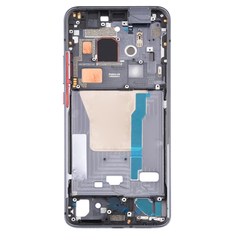 Front Housing LCD Frame Bezel Plate With Side Keys for Xiaomi Redmi K30 Pro (Black) - Frame Bezel Plate by PMC TechLife | Online Shopping South Africa | PMC TechLife