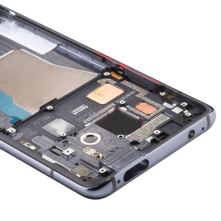 Front Housing LCD Frame Bezel Plate With Side Keys for Xiaomi Redmi K30 Pro (Black) - Frame Bezel Plate by PMC TechLife | Online Shopping South Africa | PMC TechLife