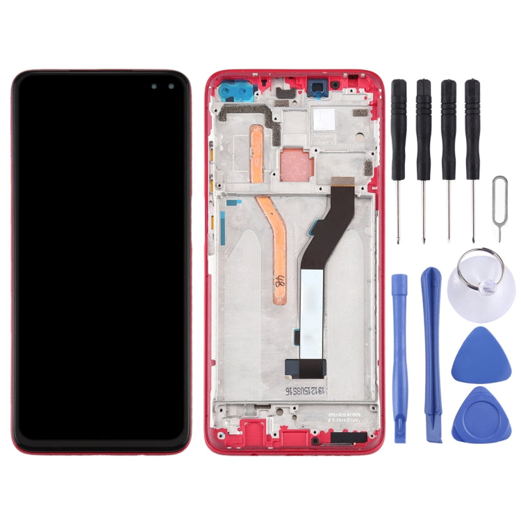 TFT LCD Screen for Xiaomi Redmi K30 4G Digitizer Full Assembly with Frame(Red) - LCD Screen by PMC Jewellery | Online Shopping South Africa | PMC Jewellery