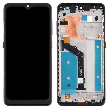 TFT LCD Screen for Nokia 7.2 TA-1196 Digitizer Full Assembly with Frame (Black) - LCD Screen by PMC Jewellery | Online Shopping South Africa | PMC Jewellery