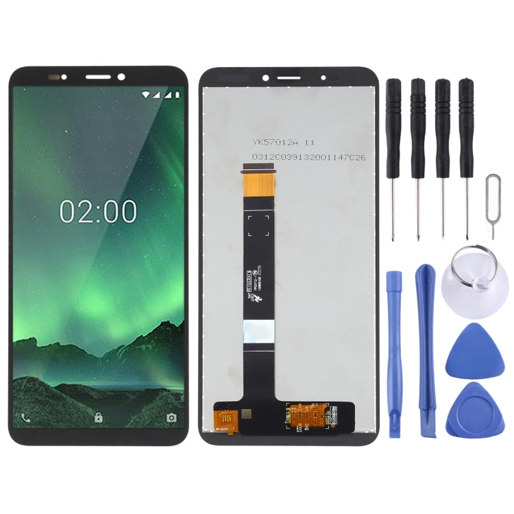 TFT LCD Screen for Nokia C2 with Digitizer Full Assembly - free shipping - PMC TechLife - Order now!