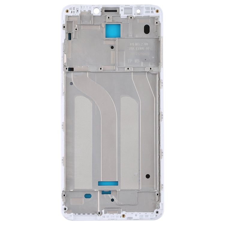 Front Housing LCD Frame Bezel for Xiaomi Redmi 5(White) - Frame Bezel Plate by PMC Jewellery | Online Shopping South Africa | PMC Jewellery