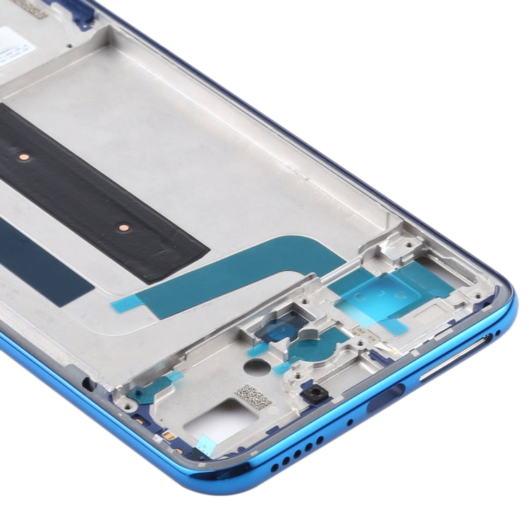 Original Middle Frame Bezel Plate for Xiaomi Mi 10 Lite 5G / Mi 10 Youth 5G M2002J9G(Blue) - Frame Bezel Plate by PMC Jewellery | Online Shopping South Africa | PMC Jewellery