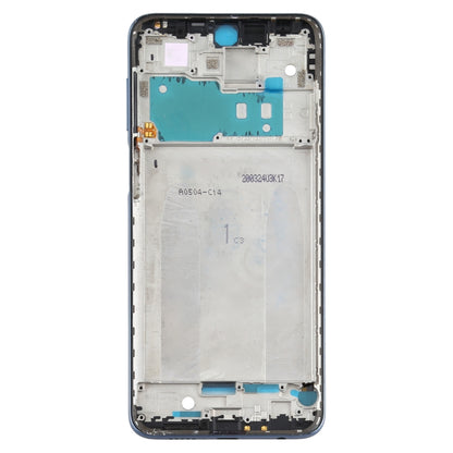 Original Front Housing LCD Frame Bezel Plate for Xiaomi Redmi Note 9S / Note 9 Pro(India) / Note 9 Pro Max / Note 10 Lite (Grey) - Frame Bezel Plate by PMC Jewellery | Online Shopping South Africa | PMC Jewellery