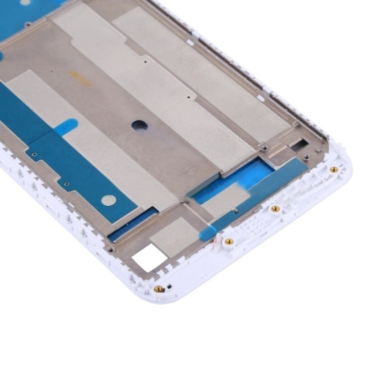 Front Housing LCD Frame Bezel for Xiaomi Redmi Note 5A Prime / Y1(White) - Frame Bezel Plate by PMC TechLife | Online Shopping South Africa | PMC TechLife