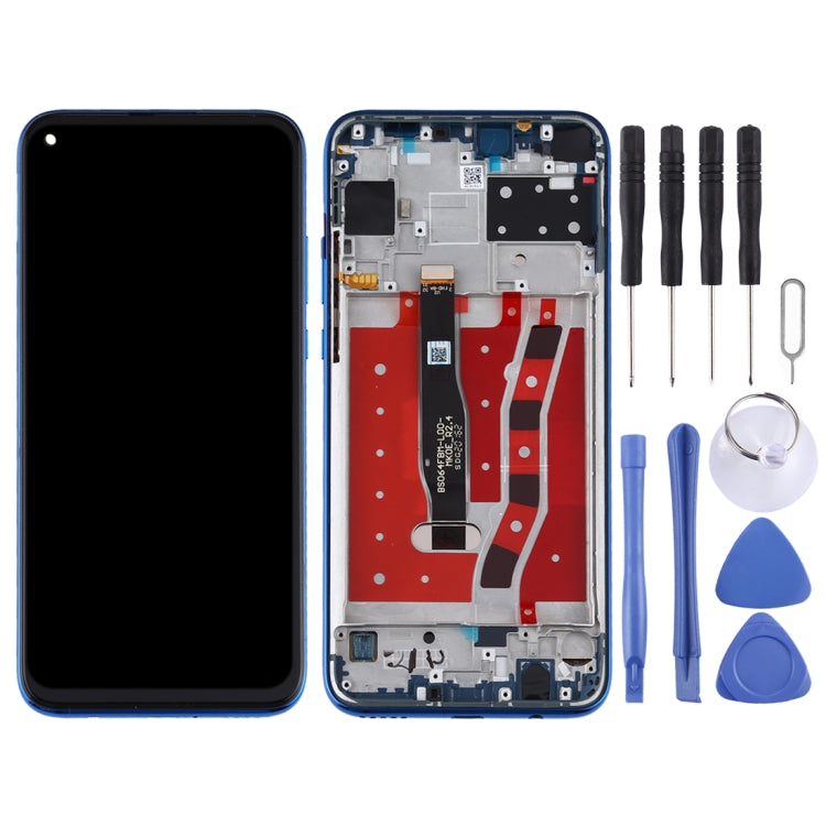 OEM LCD Screen for Huawei Nova 6 SE Digitizer Full Assembly with Frame(Blue) - LCD Screen by PMC Jewellery | Online Shopping South Africa | PMC Jewellery