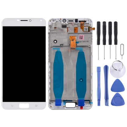 OEM LCD Screen for Asus Zenfone 4 Max ZC554KL X00ID  Digitizer Full Assembly with Frame（White) - LCD Screen by PMC Jewellery | Online Shopping South Africa | PMC Jewellery