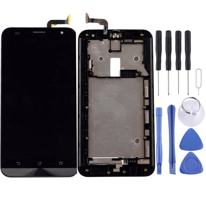 OEM LCD Screen for ASUS Zenfone 2 Laser ZE550KL Z00LD Digitizer Full Assembly with Frame（Black) - LCD Screen by PMC Jewellery | Online Shopping South Africa | PMC Jewellery