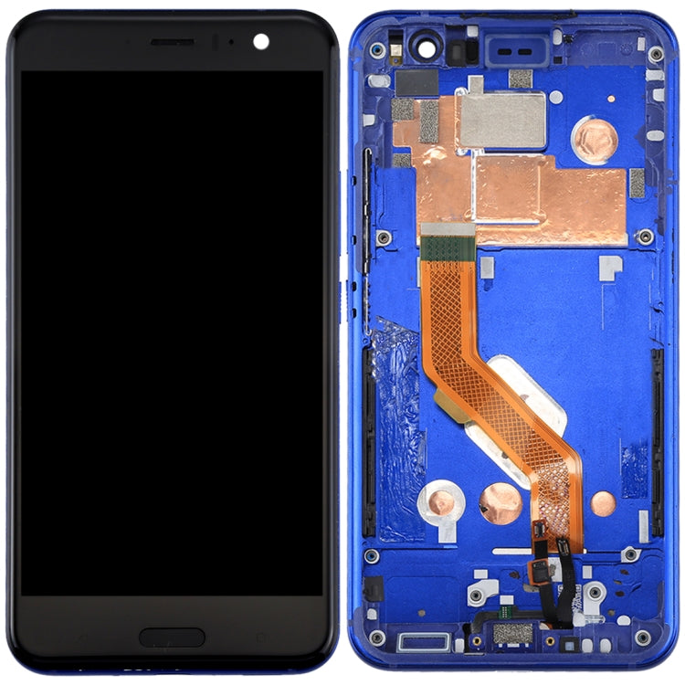 OriginalLCD Screen for HTC U11 Digitizer Full Assembly with Frame (Dark Blue) - LCD Screen by PMC Jewellery | Online Shopping South Africa | PMC Jewellery