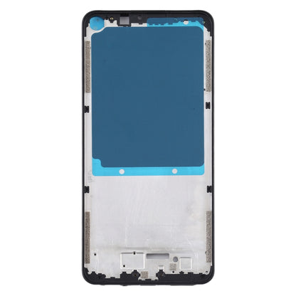 Front Housing LCD Frame Bezel Plate for Xiaomi Redmi Note 9 / Redmi 10X 4G (Black) - LCD Related Parts by PMC Jewellery | Online Shopping South Africa | PMC Jewellery