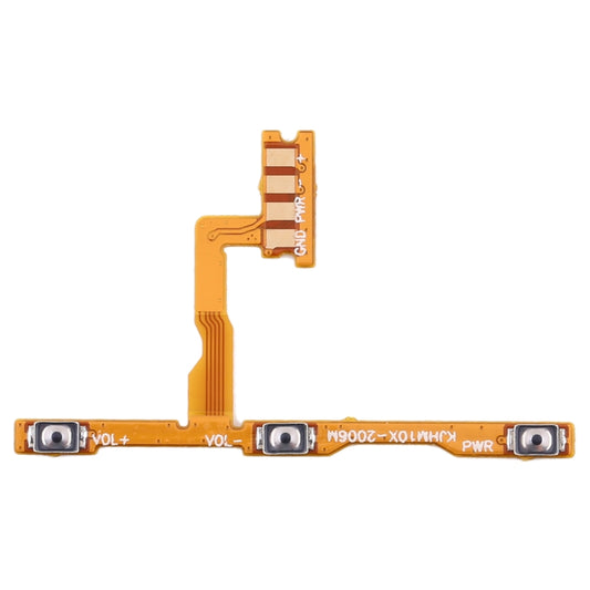 Power Button & Volume Button Flex Cable for Xiaomi Redmi 10X 4G / Redmi Note 9 - Flex Cable by PMC Jewellery | Online Shopping South Africa | PMC Jewellery