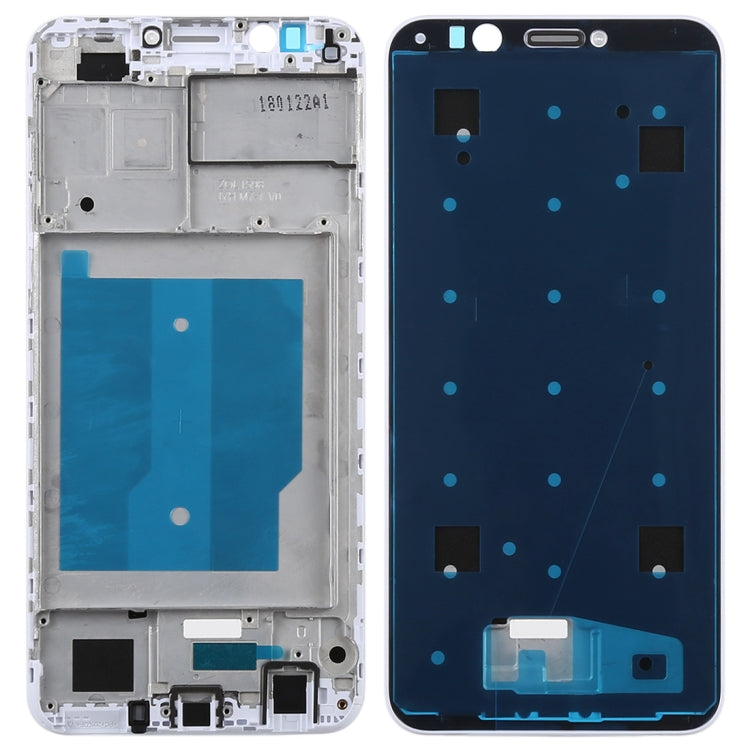 Front Housing LCD Frame Bezel for Huawei Enjoy 8(White) - Full Housing Cover by PMC Jewellery | Online Shopping South Africa | PMC Jewellery