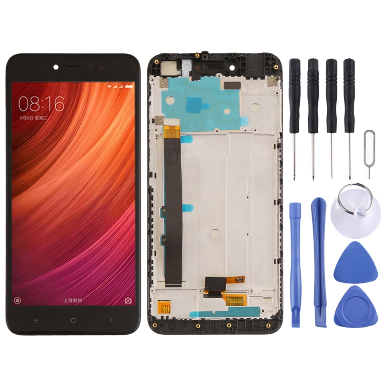 TFT LCD Screen for Xiaomi Redmi Note 5A Prime / Remdi Y1 Digitizer Full Assembly with Frame(Black) - LCD Screen by PMC Jewellery | Online Shopping South Africa | PMC Jewellery