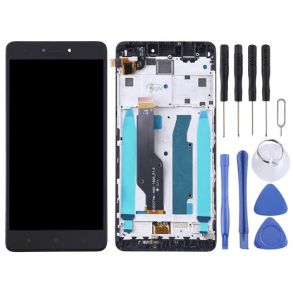 TFT LCD Screen for Xiaomi Redmi Note 4X Digitizer Full Assembly with Frame(Black) - LCD Screen by PMC Jewellery | Online Shopping South Africa | PMC Jewellery