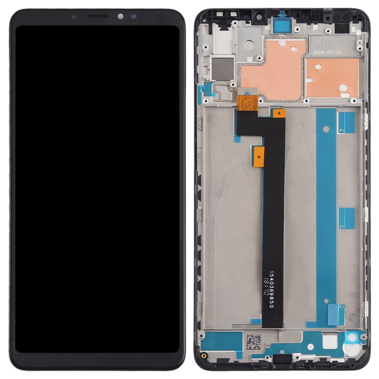 TFT LCD Screen for Xiaomi Mi Max 3 Digitizer Full Assembly with Frame(Black) - LCD Screen by PMC Jewellery | Online Shopping South Africa | PMC Jewellery