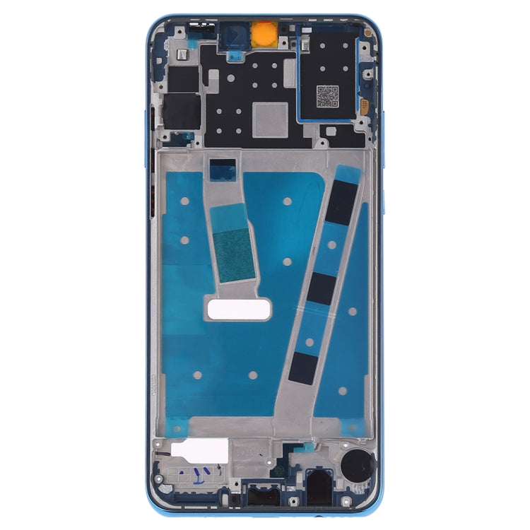 Front Housing LCD Frame Bezel Plate with Side Keys for Huawei P30 Lite (24MP)(Blue) - Full Housing Cover by PMC Jewellery | Online Shopping South Africa | PMC Jewellery