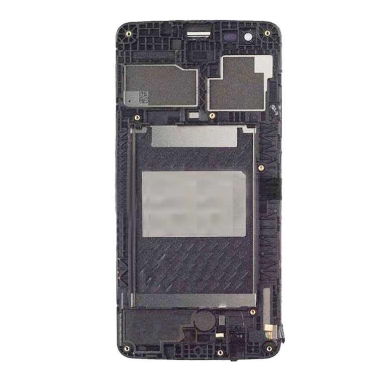 TFT LCD Screen for LG K8 2017 US215 M210 M200N with Digitizer Full Assembly with Frame  (Silver) - For LG by PMC Jewellery | Online Shopping South Africa | PMC Jewellery