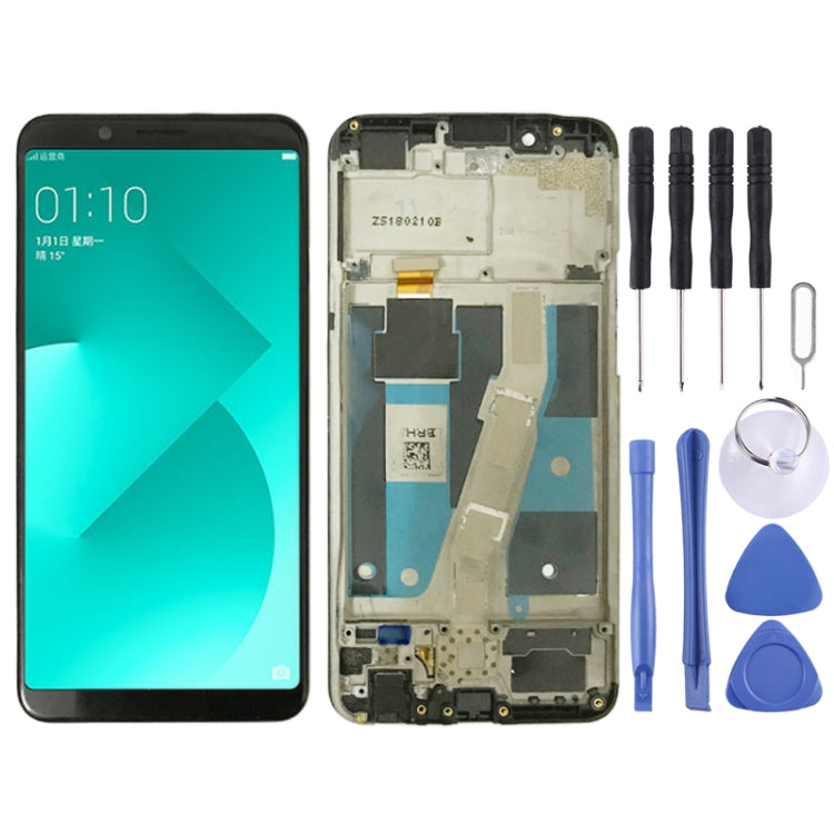 TFT LCD Screen for OPPO A83 Digitizer Full Assembly with Frame (Black) - LCD Screen by PMC Jewellery | Online Shopping South Africa | PMC Jewellery