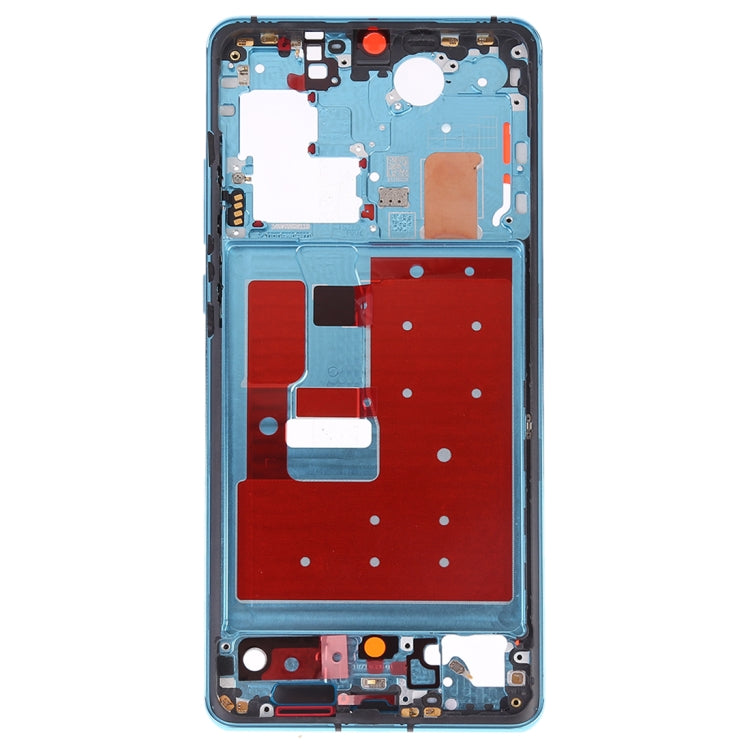 Front Housing LCD Frame Bezel Plate with Side Keys for Huawei P30 Pro(Twilight) - Full Housing Cover by PMC Jewellery | Online Shopping South Africa | PMC Jewellery