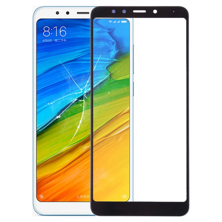 Front Screen Outer Glass Lens for Xiaomi Redmi 5 (Black) - LCD Related Parts by PMC Jewellery | Online Shopping South Africa | PMC Jewellery