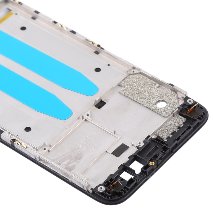 Front Housing LCD Frame Bezel for Xiaomi Mi 5X / A1(Black) - free shipping - PMC TechLife - Order now!