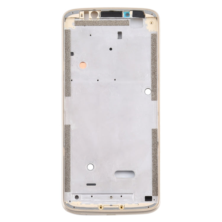 Front Housing LCD Frame Bezel for Motorola Moto G6 Play (Gold) - Frame Bezel Plate by PMC Jewellery | Online Shopping South Africa | PMC Jewellery