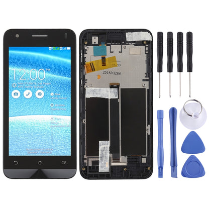 OEM LCD Screen for Asus Zenfone C ZC451CG Digitizer Full Assembly with Frame（Black) - LCD Screen by PMC Jewellery | Online Shopping South Africa | PMC Jewellery