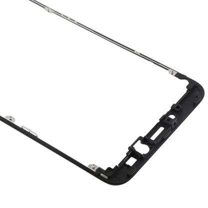 Front Housing LCD Frame Bezel Holder for Xiaomi Mi 6X / A2(Black) - Frame Bezel Plate by PMC Jewellery | Online Shopping South Africa | PMC Jewellery