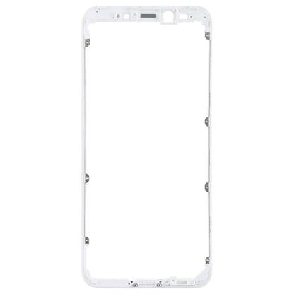 Front Housing LCD Frame Bezel Holder for Xiaomi Mi 6X / A2(White) - Frame Bezel Plate by PMC Jewellery | Online Shopping South Africa | PMC Jewellery