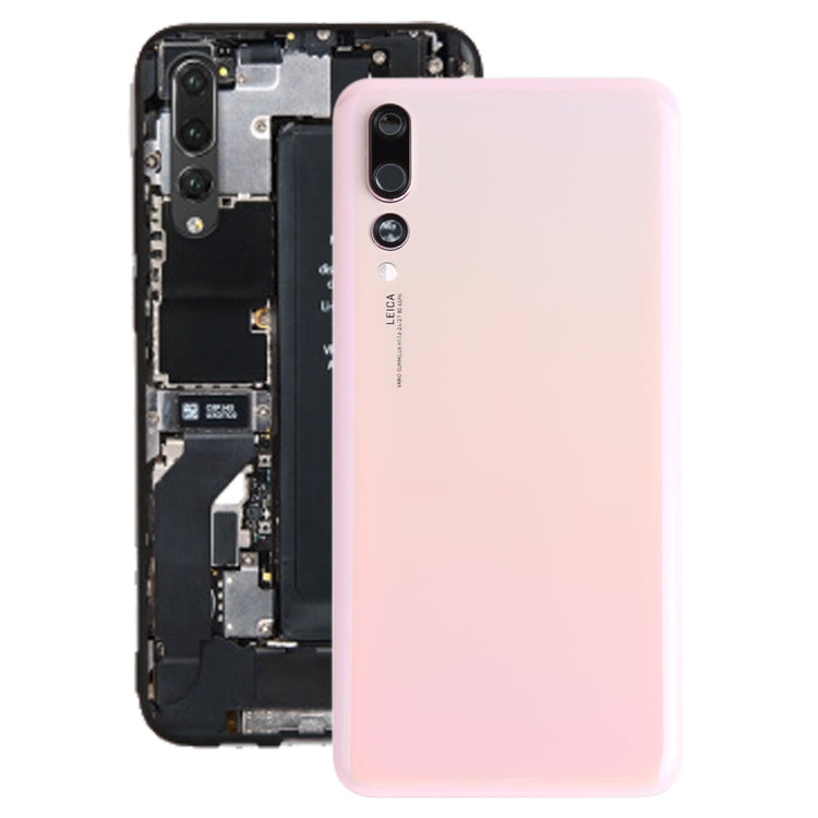 Battery Back Cover with Camera Lens for Huawei P20 Pro(Pink) - Back Cover by PMC TechLife | Online Shopping South Africa | PMC TechLife