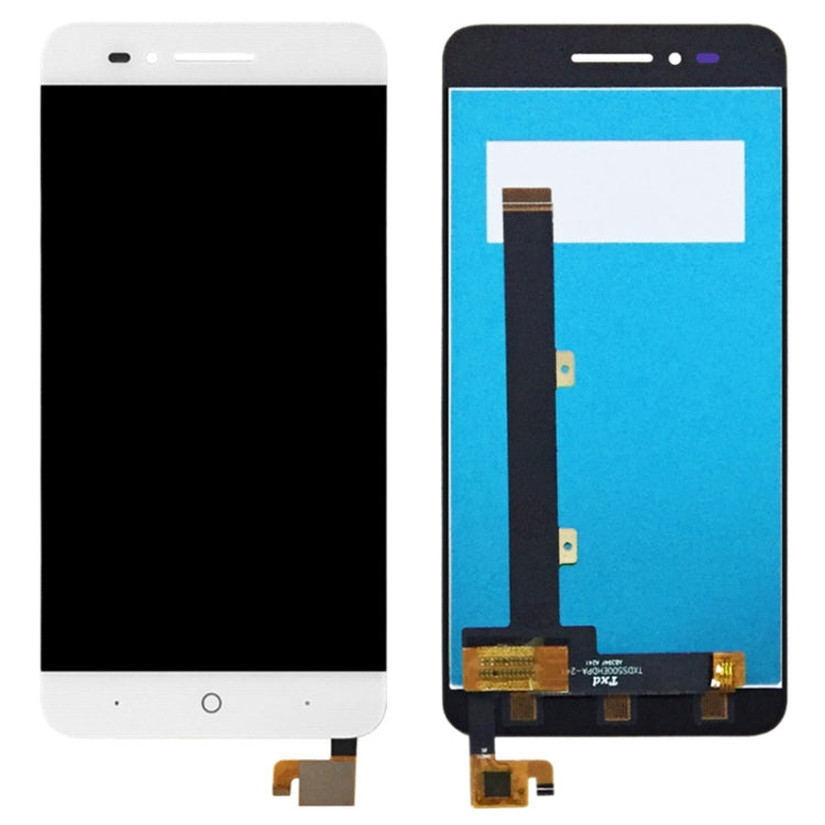 OEM LCD Screen for ZTE Blade A610 A610C with Digitizer Full Assembly (White) - For ZTE by PMC Jewellery | Online Shopping South Africa | PMC Jewellery